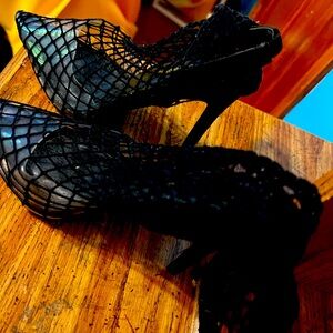 Patient Leather and Fish net